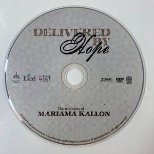 Delivered By Hope DVD True Story of Mariama Kallon 2010 Inspiring Drama No Case